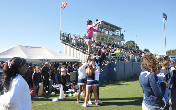 Wesley supports the fight against breast cancer