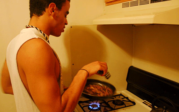 The ups and downs of college living