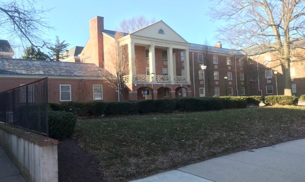 Carpenter Hall Survives Flood